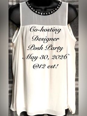 Co-hosting posh party #90 on May 30, 2026 @12 noon EST!! 💃🏽🎊